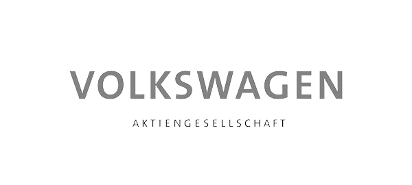 Logo der Volkswagen AG auf der Website der CAY SOLUTIONS GmbH.